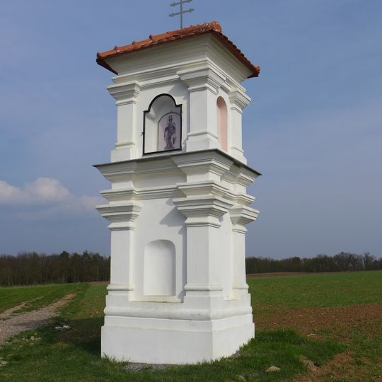 Wayside shrine in Veverská Bitýška