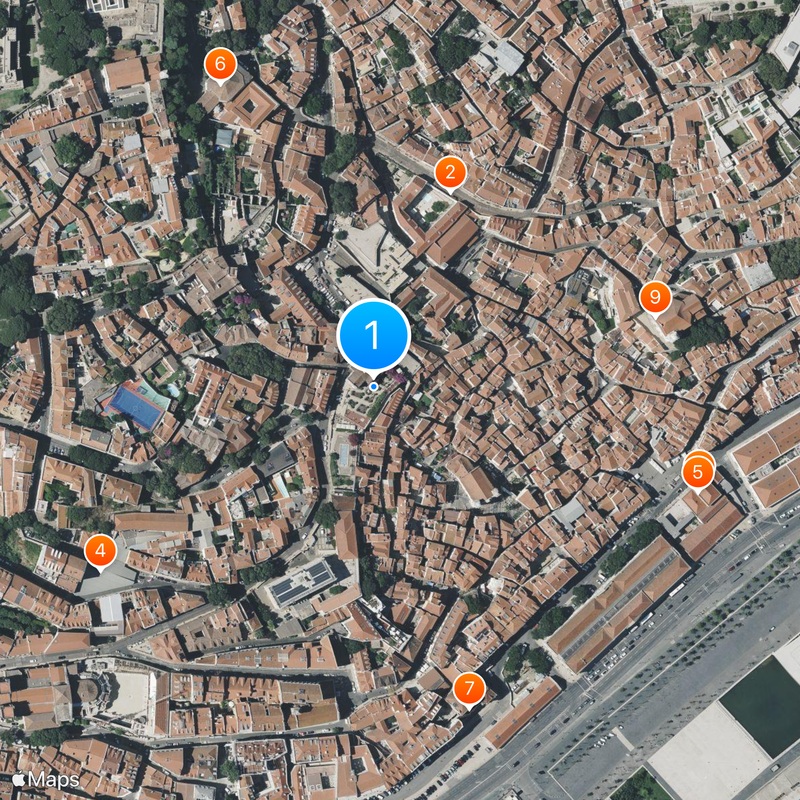 Miradouro de Santa Luzia Mappa