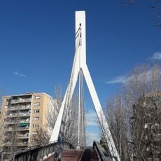 Pont sobre l'avinguda Pau Claris