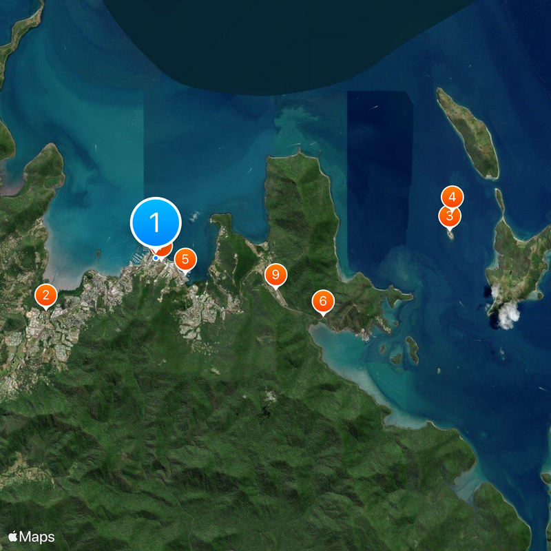 Airlie Beach Mapa