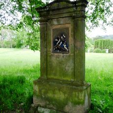 Obrázek na Křížové cestě u Tábora - 3. zastavení