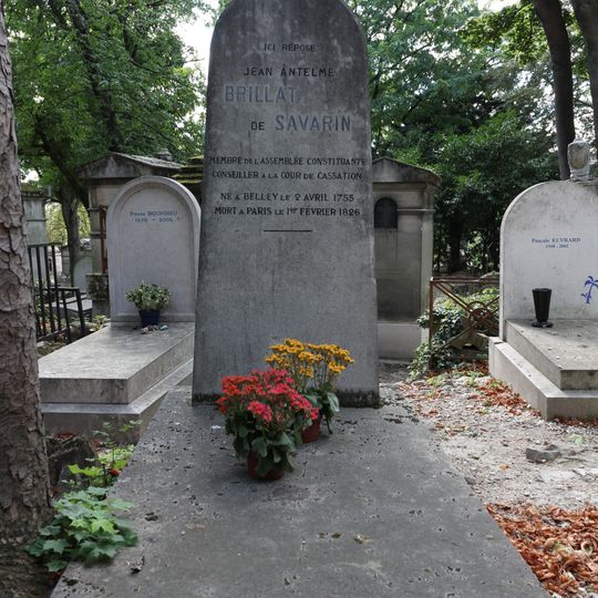 Tomba di Anthelme Brillat-Savarin