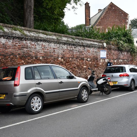 Palace Wall Fronting Palace Gate