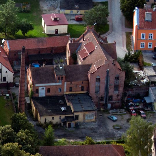 Budynki w zespole drożdżowni w Kętrzynie
