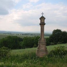 Boží muka východně od Krásného Dvora při silnici na Třebčice
