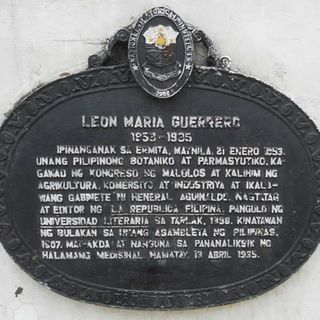 Leon Maria Guerrero historical marker