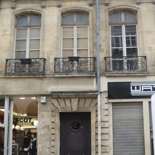 Immeuble, 29 rue de la Ferronnerie
