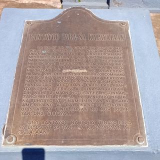 Monument for Peace historical marker