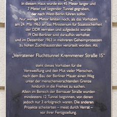 Verratener Fluchttunnel