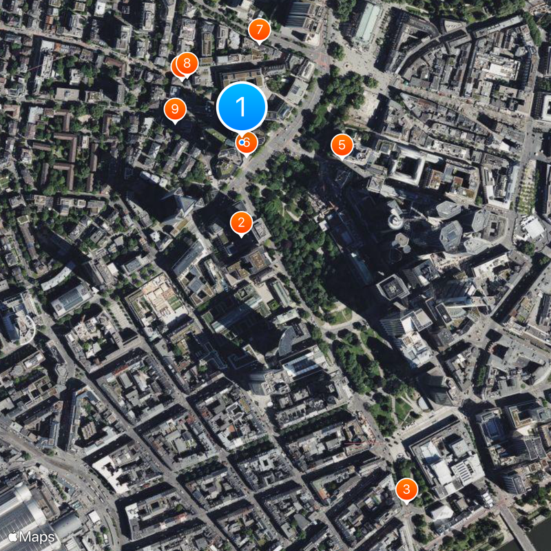 Deutsche Bank Map