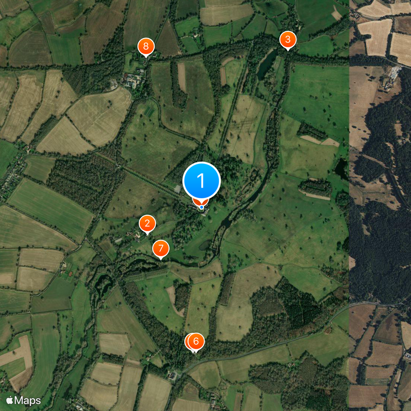 Stratfield Saye House Kaart