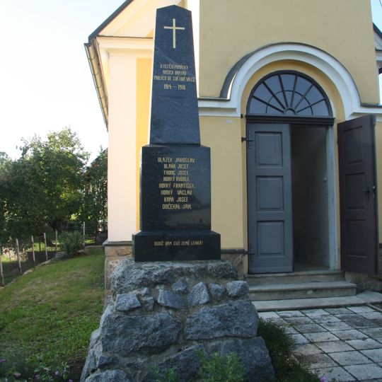 Památník obětem 1. sv. války v Podolí