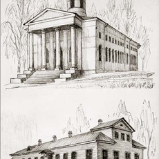 Saint Catherine church in Novosaratovka