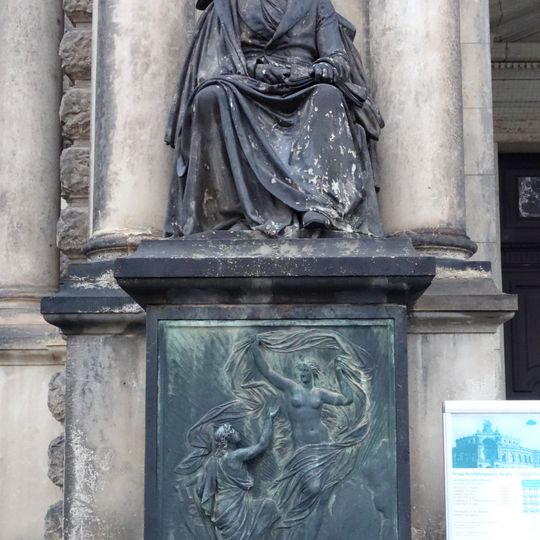 Goethe an der Semperoper