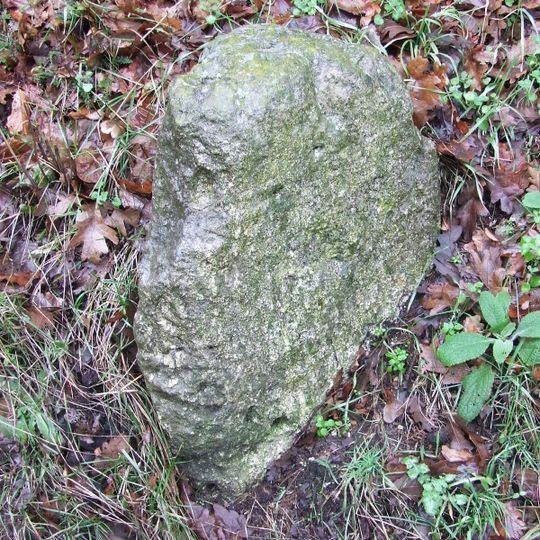 Milestone, entrance to Upper Warden Lodge