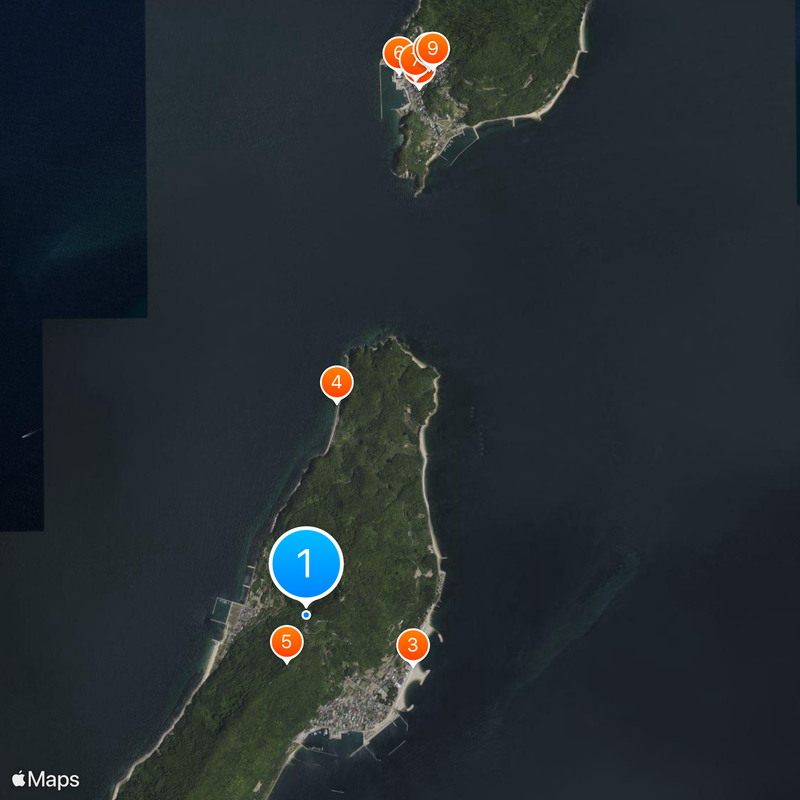Megijima Map