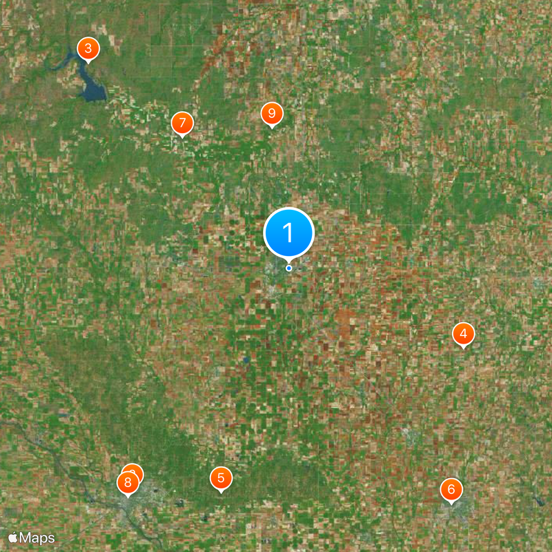 McPherson College Map
