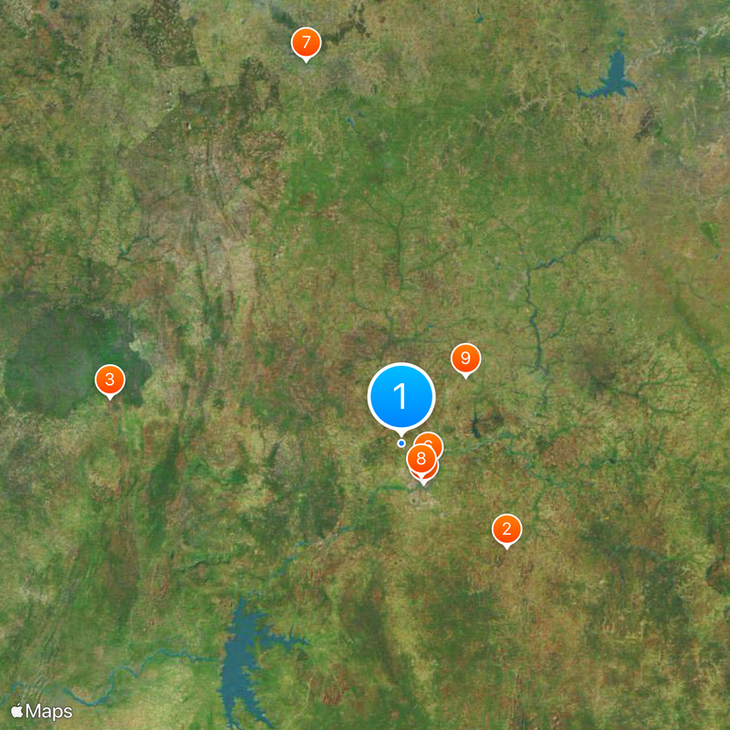 Nigerian Defence Academy Map