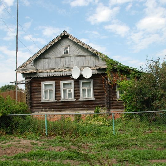 Памятное место, где находился дом, в котором родился и с 1906 г. по 1924 г. жил генерал-полковник И.В. Шикин