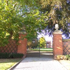 Entrance Wall And Gates To Christchurch Park