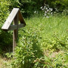 Holzkreuz beim Försterhaus Thunau