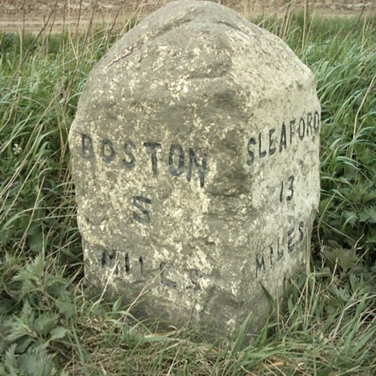 Milestone Near Junction With Fenhouses Drove