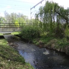 Železniční most přes Pšovku u Velkého Borku