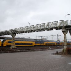 Footbridge at Geldermalsen railway station