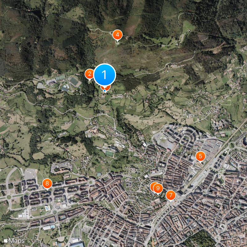 Santa María del Naranjo Map