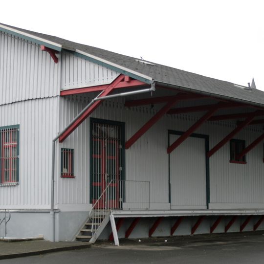 Lagerhaus des Bahnhofs