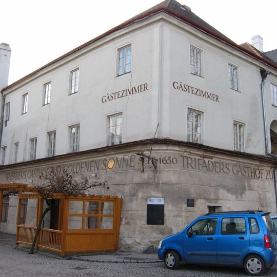 Bürgerhaus, Ehem. Gasthof "Zur Goldenen Sonne"
