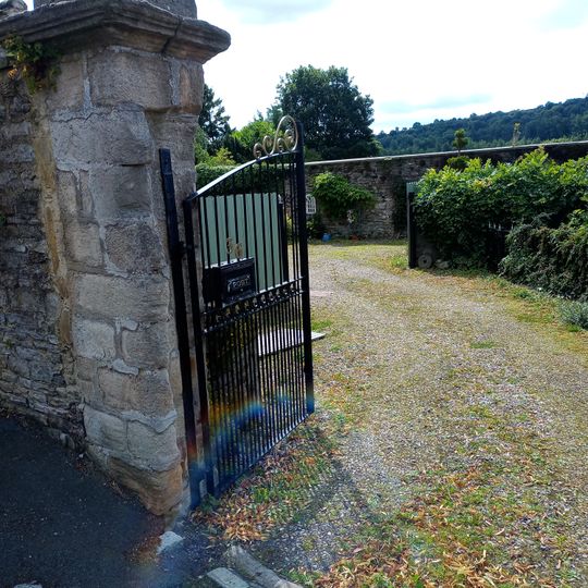 Wall of Former Rectory Garden, Now Stanhope Caravan Site