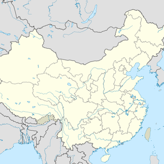 Donghua (kapital sa gatos sa Republikang Popular sa Tsina, Gansu Sheng, lat 35,22, long 106,65)