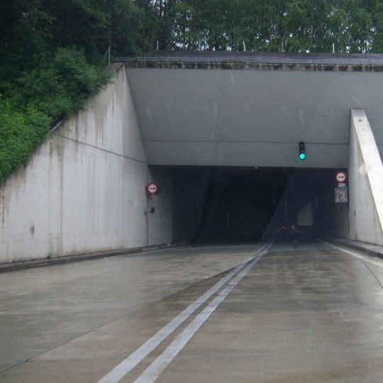 Tunnel routier sous le massif autrichien de l'Arlberg