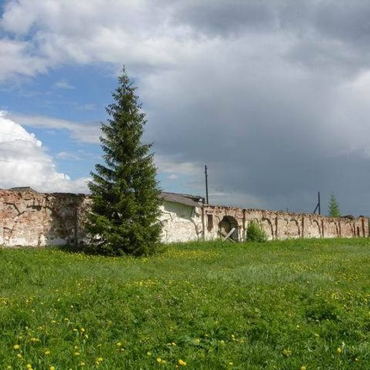 Wall and towers of the Alexandro-Oshevensky Monastery