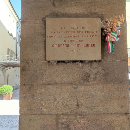 Targa Giordano Bartolomeo