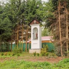 Boží muka v Sobotíně poblíž hasičské zbrojnice