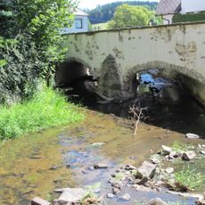 Most se sochou svatého Jana Nepomuckého v Kolinci