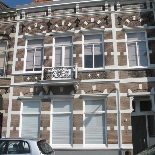 Herenhuis, rond 1895 gebouwd in eclectisch-renaissancistische stijl