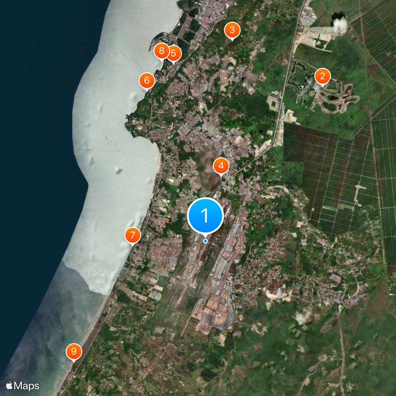 Miri Airport Map