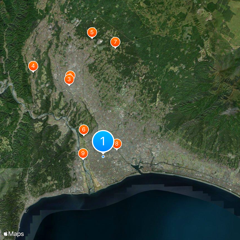 Fuji Station Map