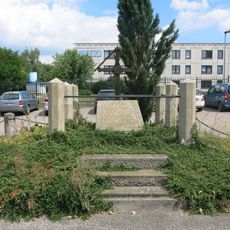 Pomník padlým 29.6.1866 v ulici Maršála Koněva v Jičíně