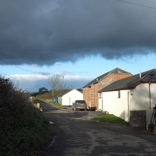 Pitton Barton Farmhouse Including Garden Area Railings To South-East