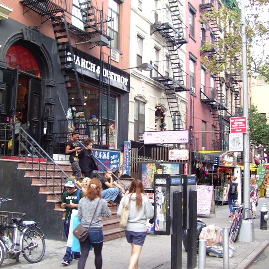 8th Street and St. Mark's Place