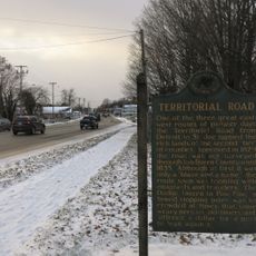 Territorial Road Historical Marker