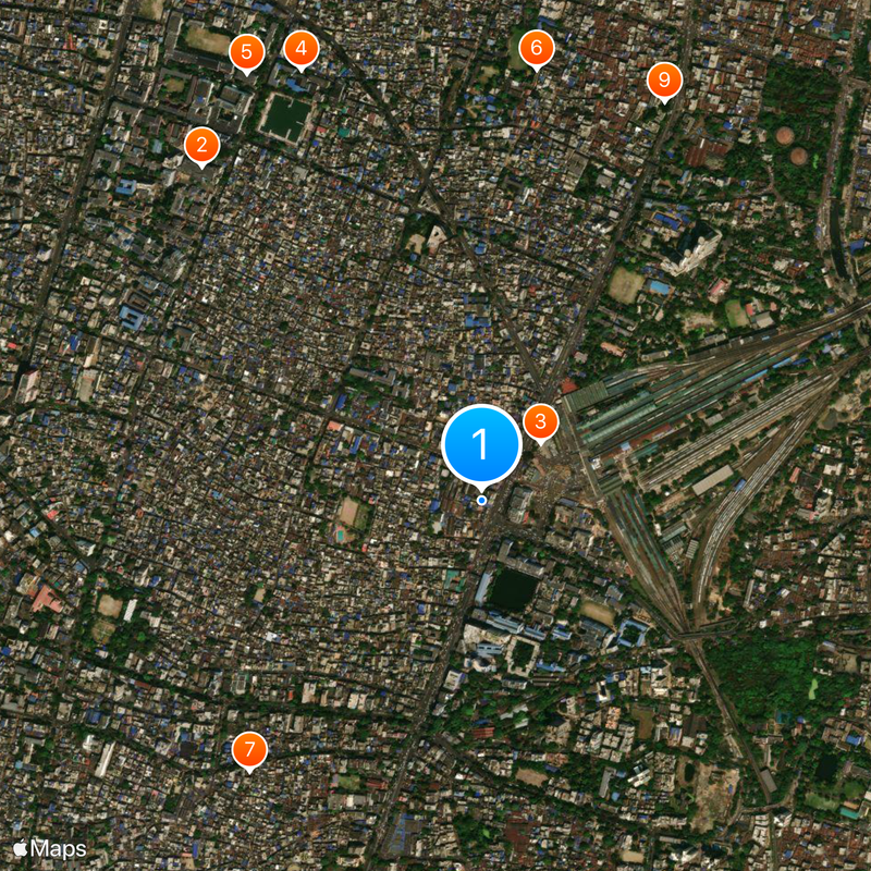 Sealdah Map
