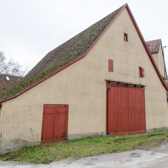 Kurze Steige 14, Scheune