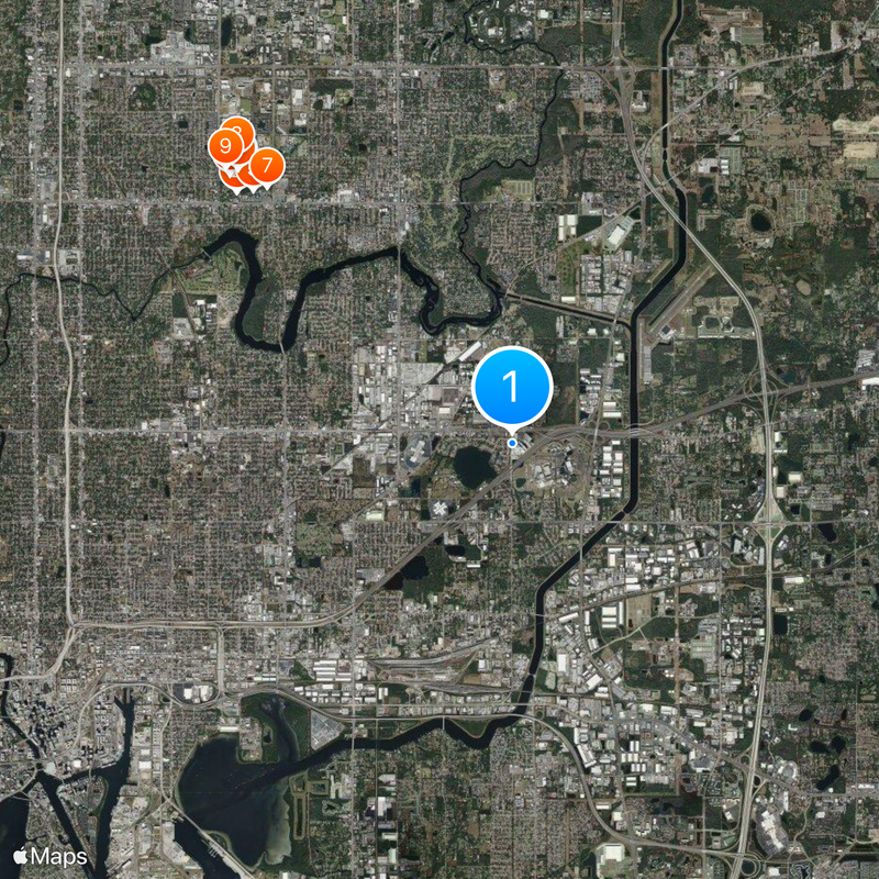 Seminole Hard Rock Hotel and Casino Tampa Map