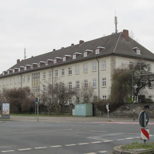 Wachgebäude der ehem. Prinz-Albrecht-Kaserne