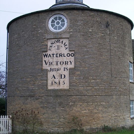 The Round House And Attached Barn